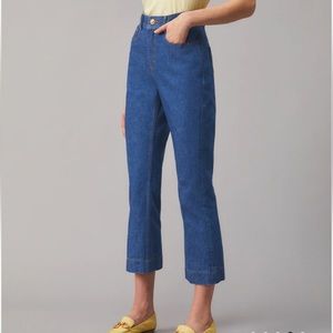 Tory Burch Flared Denim Pants